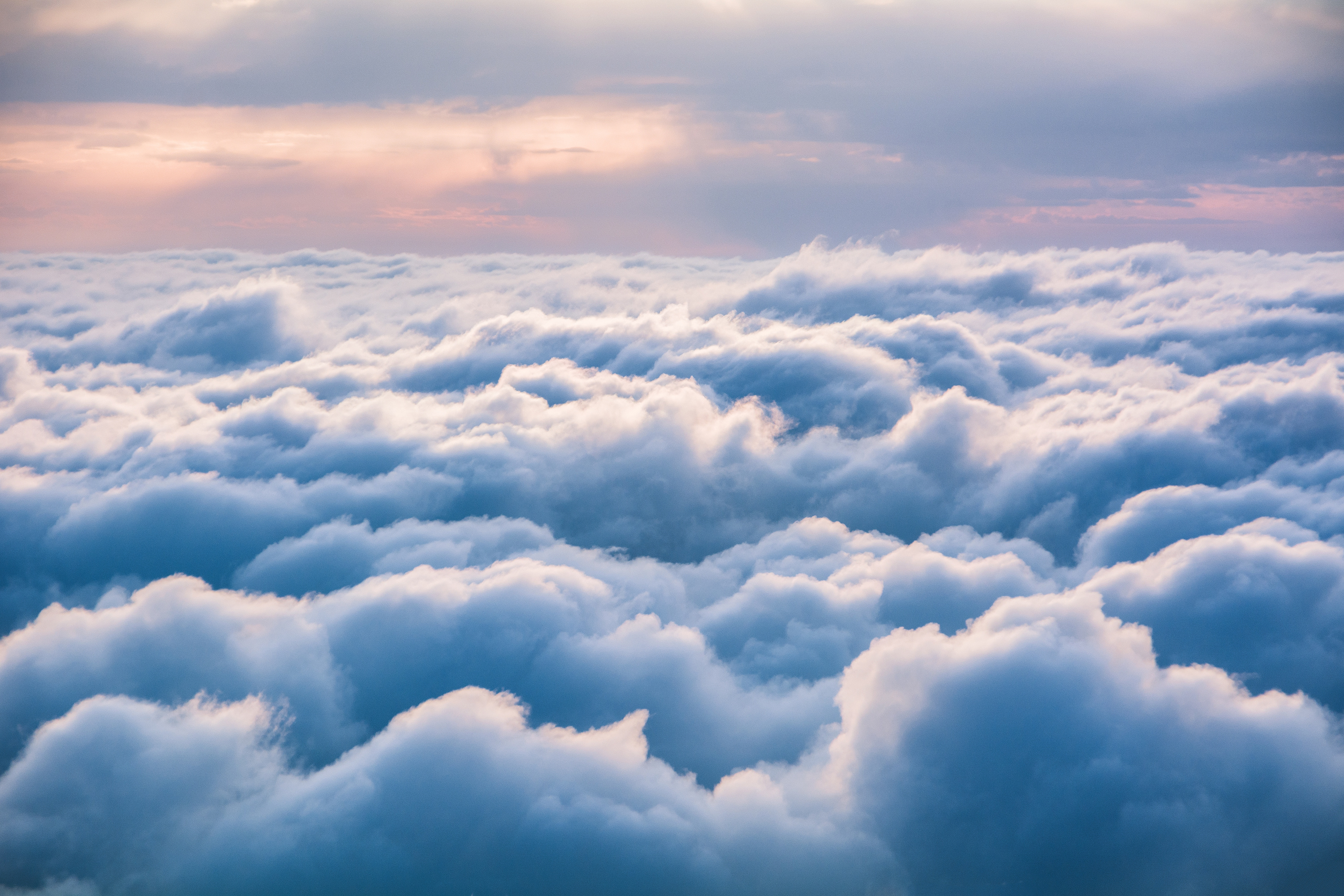 Clouds sky sunset