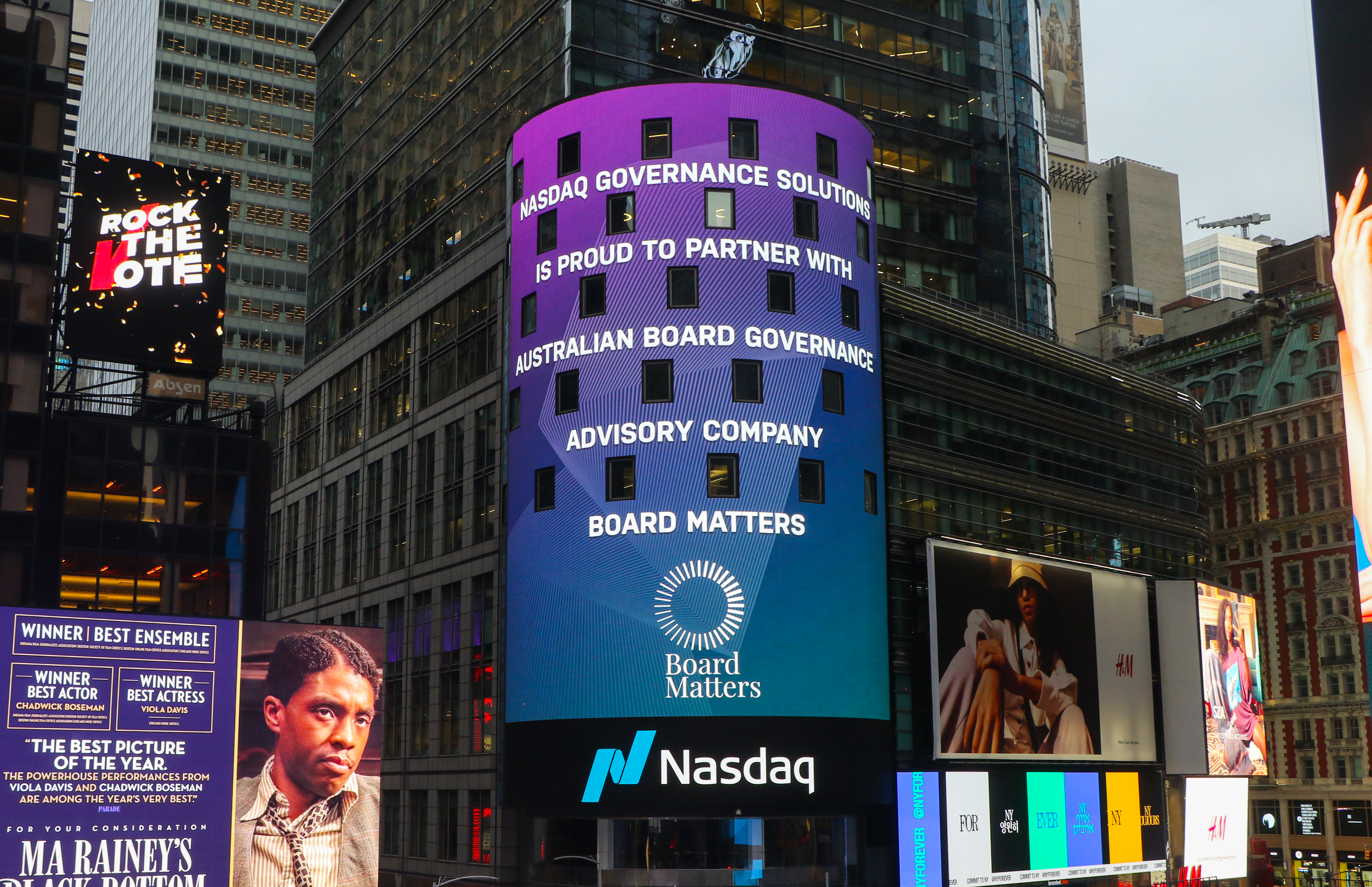 Nasdaq Governance Solutions Is Proud to Partner with Australian Board Governance Advisory Company Board Matters