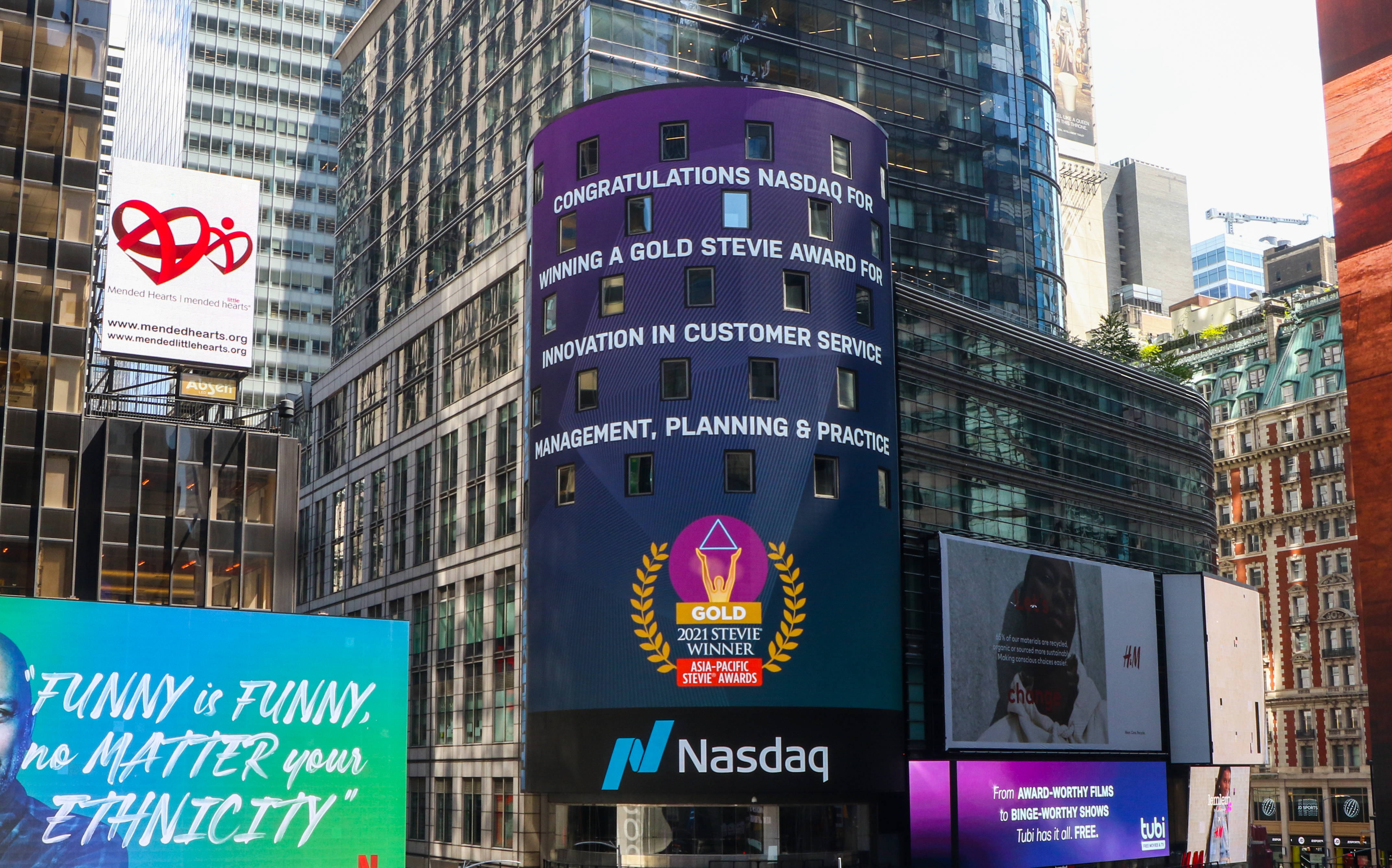 Nasdaq Stevie Award 2021