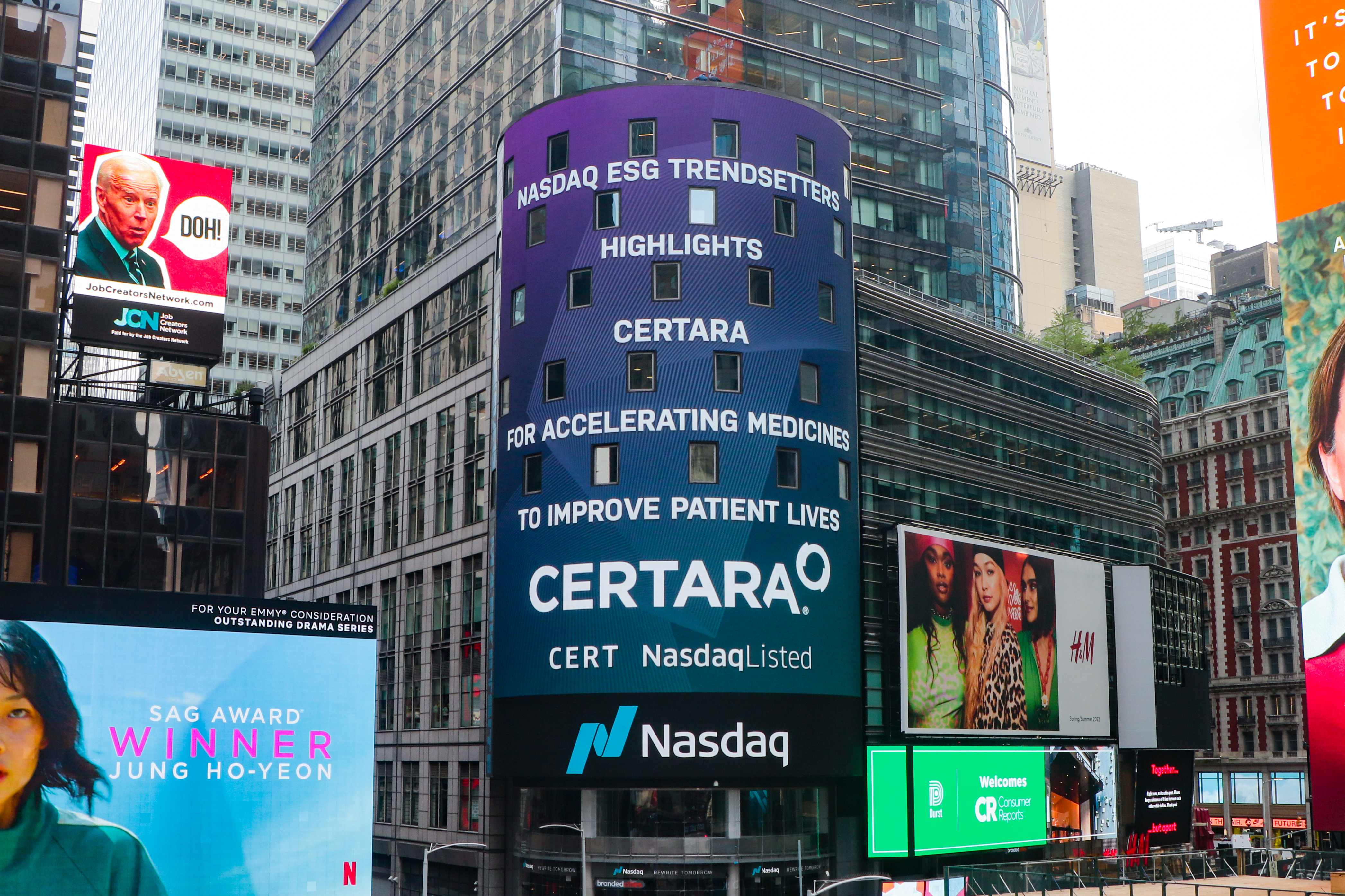 Nasdaq ESG Trendsetters Highlights Certara for Accelerating Medicine to Improve Patient Lives