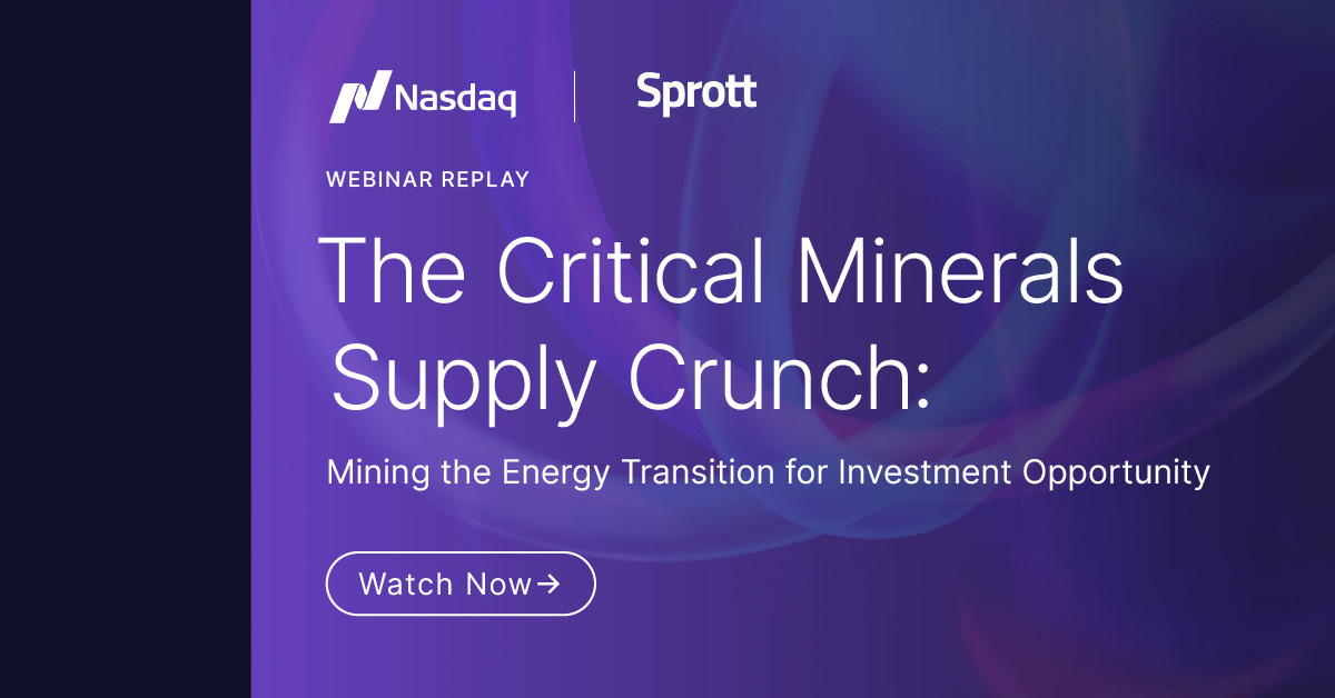 Sprott webinar energy transition