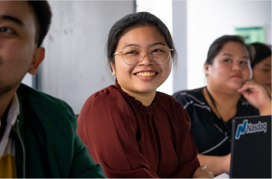 Manila employees in the office