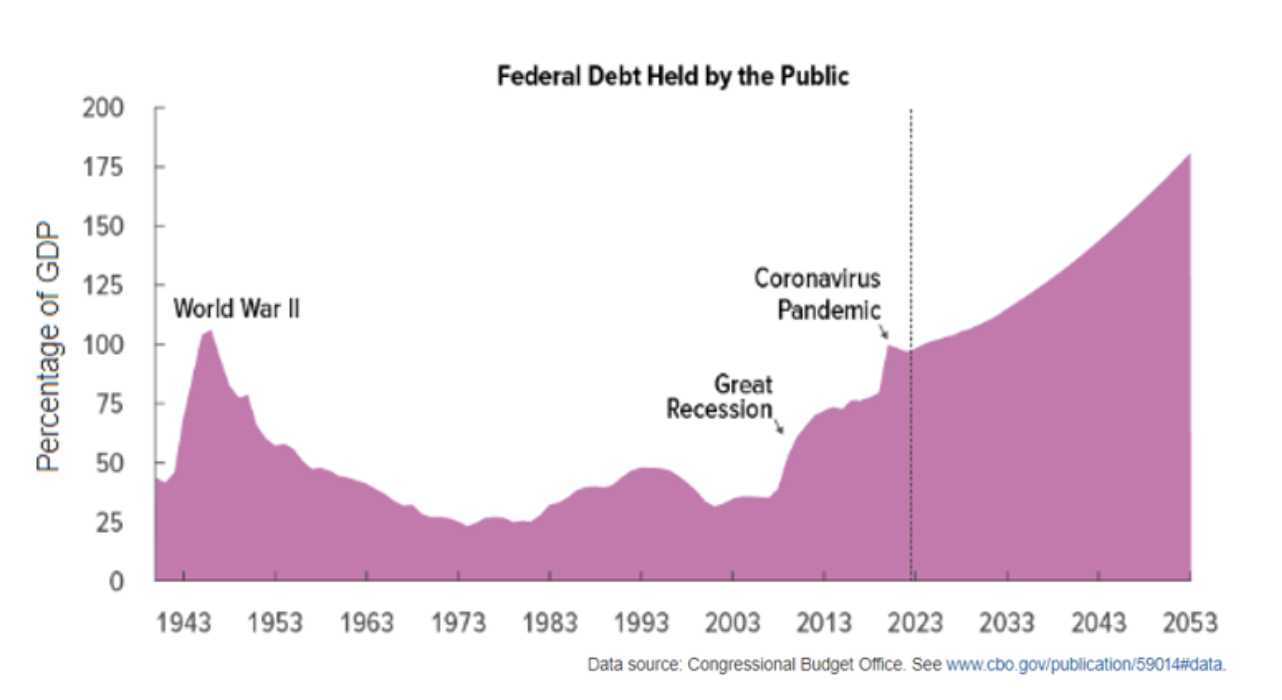 Federal debt held by public