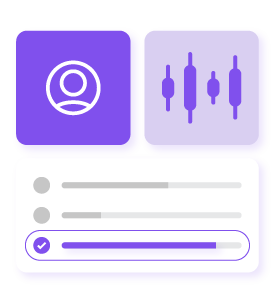 eVestment iconography of personal settings in purple.