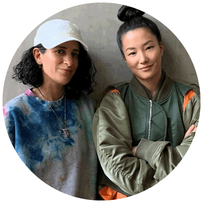 Headshot photography of Romy Samuel and Sophia Chang, Founders of Common Ace.