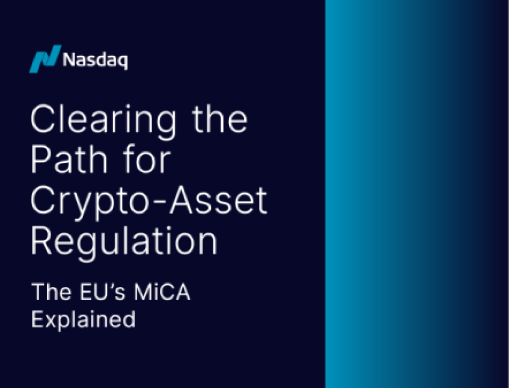 Clearing the Path for Crypto-Asset Regulation: The EU’s MiCA Explained