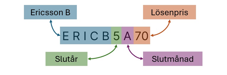 Options Code Example in Swedish