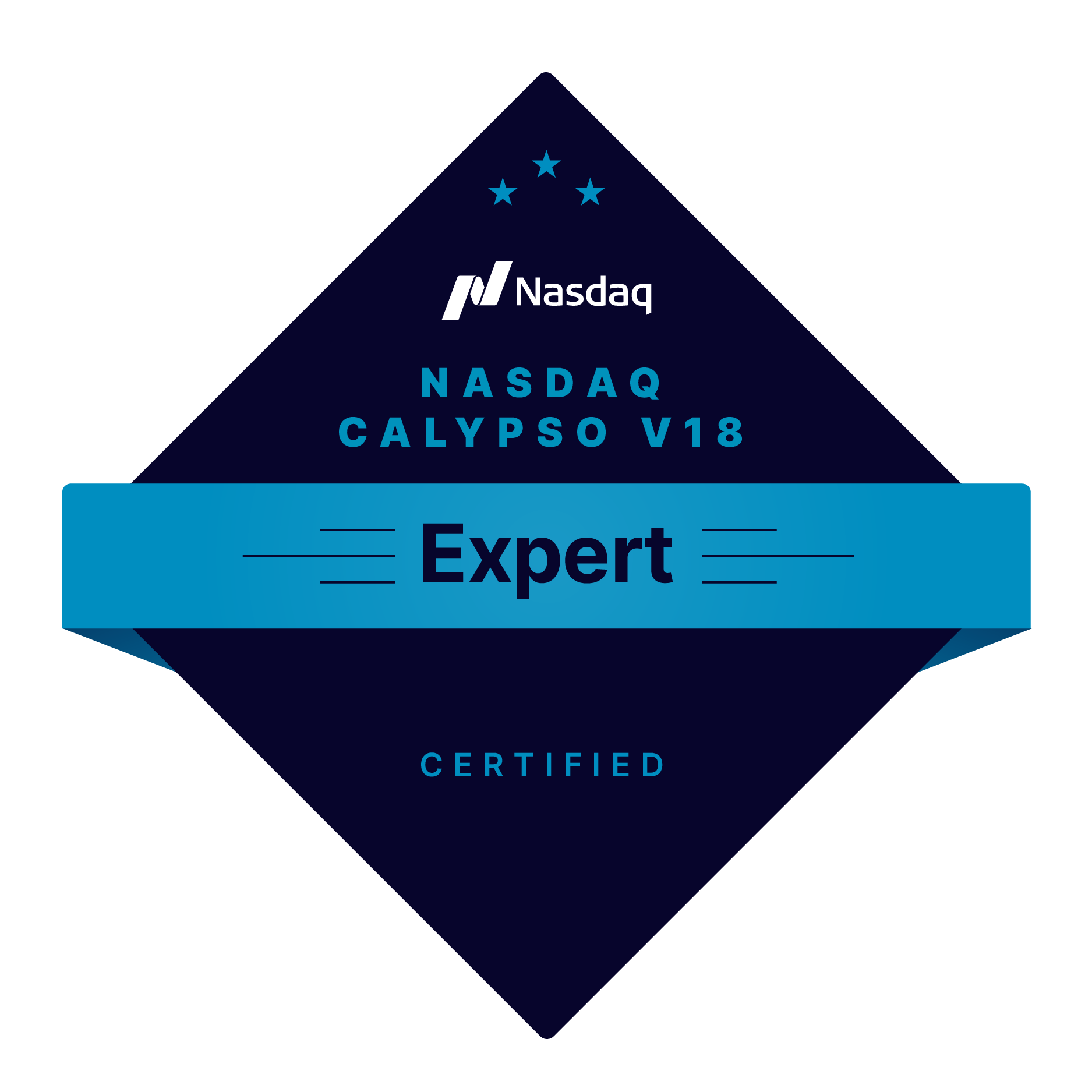 Nasdaq Calypso Certification Digital Badge