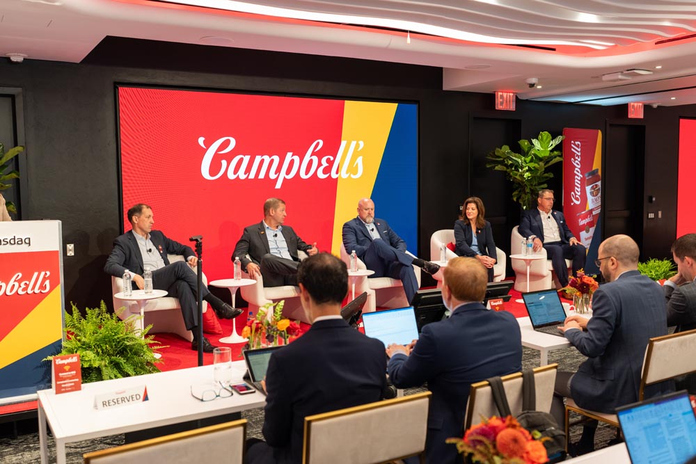 Campbell's Dinner hosted at the Nasdaq MarketSite