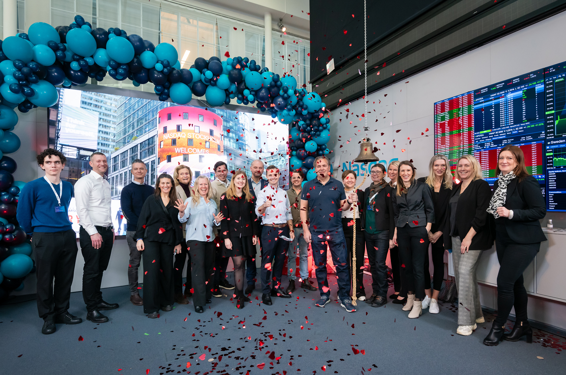 Apotea Celebrates their Listing as the Biggest IPO on Nasdaq’s European markets TYD in terms of Market Cap