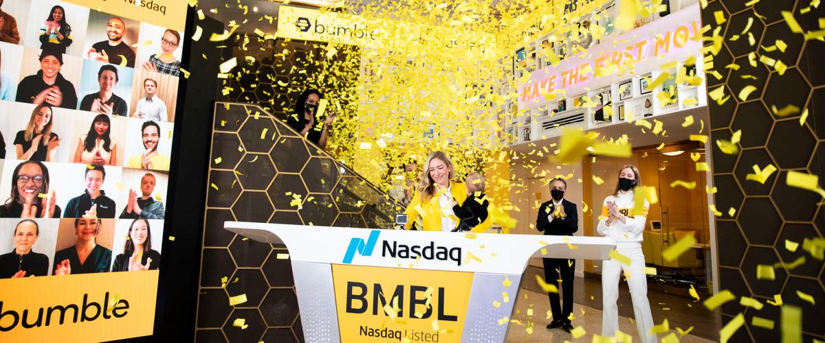 Bumble Nasdaq Listed