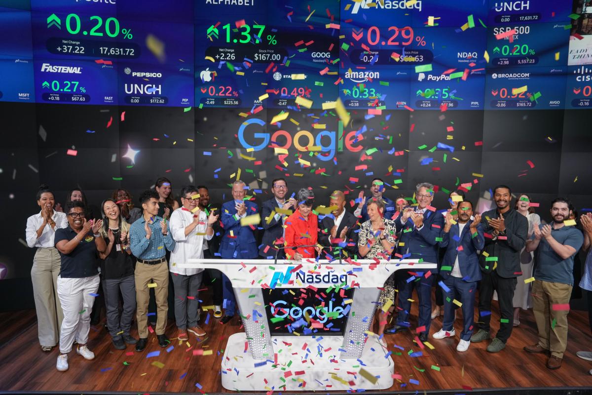 Google Rings the Opening Bell