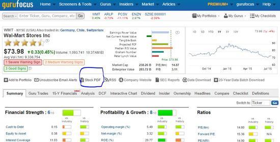 New Feature: Stock PDF Report | Nasdaq