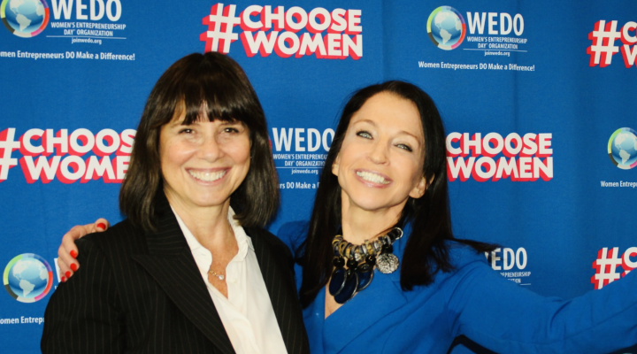 Sue Wagner (left) and Wendy Diamond (right)