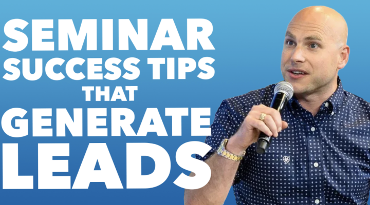 Seminar Success Tips That Generate Leads