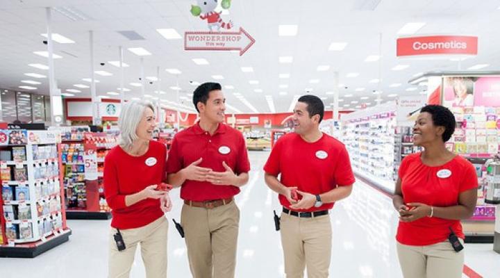 Group of Target employees