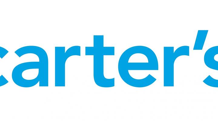 Blue text Carter's Logo