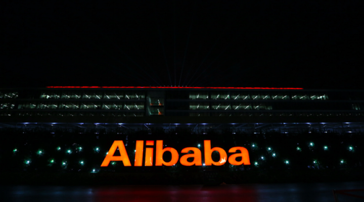 An orange lit up sign reads 