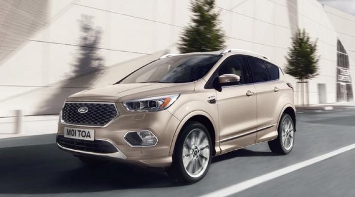 A 2017 Ford Kuga Vignale SUV.