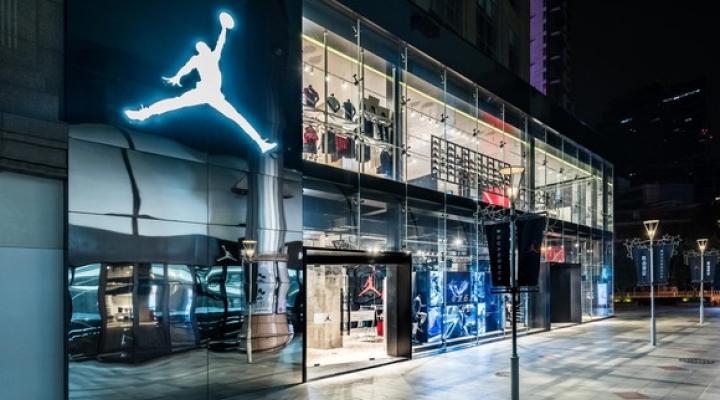 The new Jordan store in Beijing