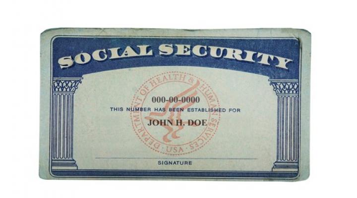 Social Security card.