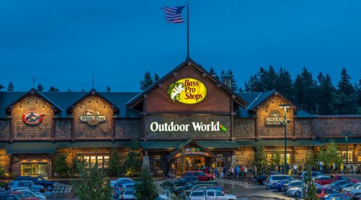 A Bass Pro Shops store