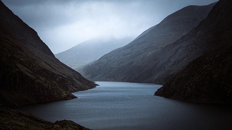 Moody Norway landscape