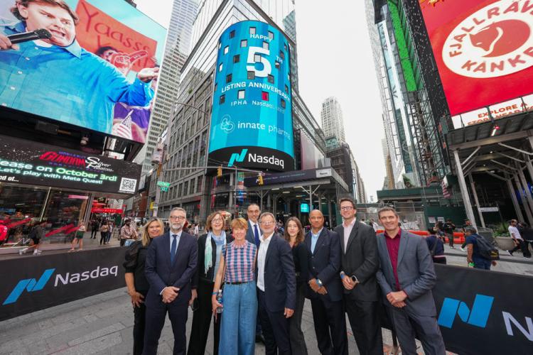 Innventure rings the Nasdaq stock market closing bell on October 3, 2024.