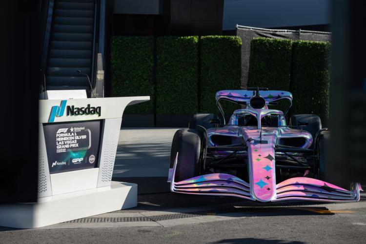 Liberty Media and Formula 1® ring the Nasdaq stock market closing bell on November 22, 2024.