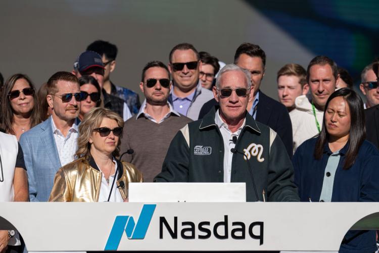 Liberty Media and Formula 1® ring the Nasdaq stock market closing bell on November 22, 2024.