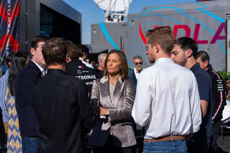 Liberty Media and Formula 1® ring the Nasdaq stock market closing bell on November 22, 2024.