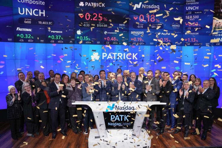 Patrick Industries Rings the Opening Bell