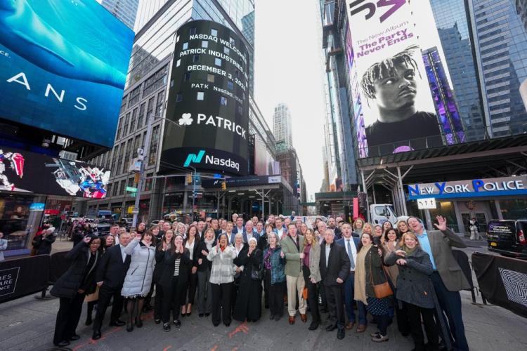 Patrick Industries Rings the Opening Bell