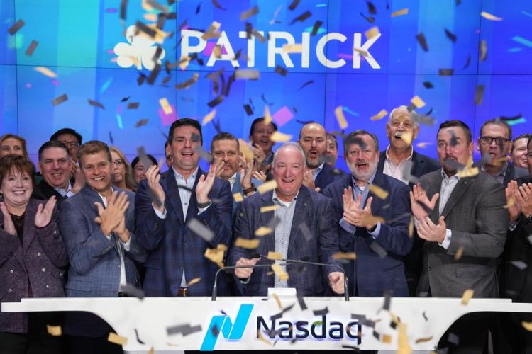 Patrick Industries Rings the Opening Bell