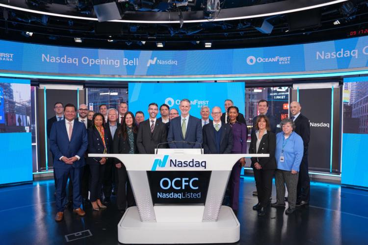 OceanFirst Financial Corp. Rings the Opening Bell