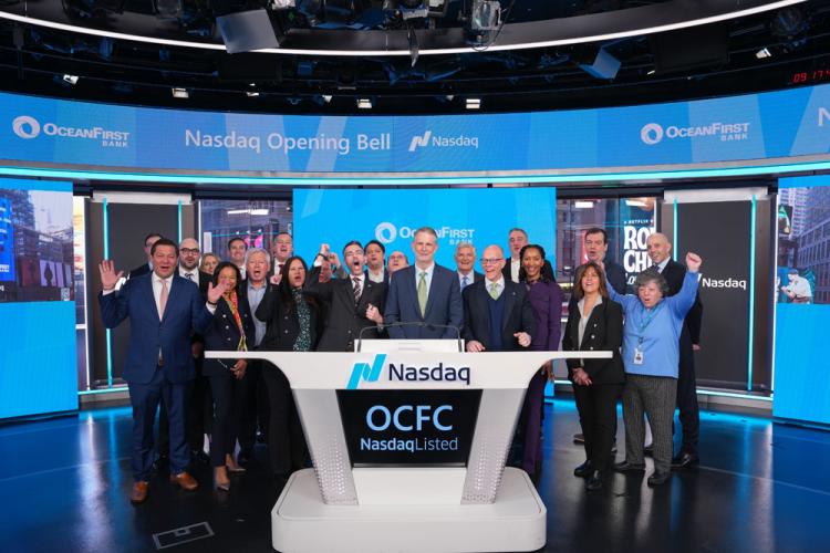 OceanFirst Financial Corp. Rings the Opening Bell