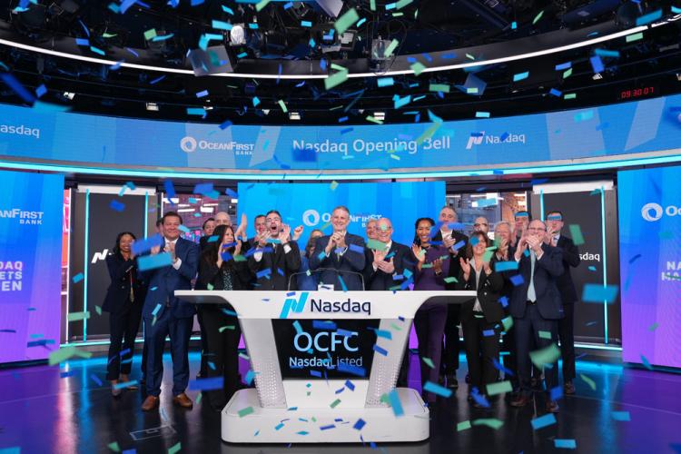 OceanFirst Financial Corp. Rings the Opening Bell