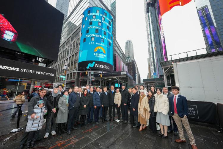 Leishen Energy Holding Co., Ltd Rings the Opening Bell